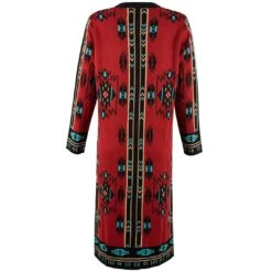 Time Of The West Women's Aztec Duster Cardigan -Western Cowboy Equipment Store img26924 time of the west women s aztec duster cardigan