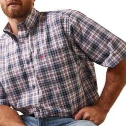 Ariat Men's Pro Series Niall Classic Fit Short Sleeve Button-Down Shirt 7 Ariat Men's Pro Series Niall Classic Fit Short Sleeve Button-Down Shirt -Western Cowboy Equipment Store img27208 ariat men s pro series niall classic fit short sleeve button down shirt