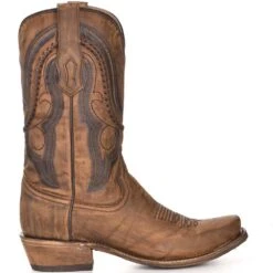 Corral Boot Co. Men's Embroidered X-Stitch Cowboy Boots -Western Cowboy Equipment Store img28280 corral boot co men s embroidered x stitch cowboy boots