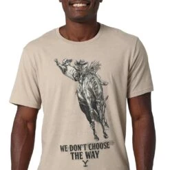 Wrangler X Yellowstone Men's We Don't Choose The Way T-Shirt -Western Cowboy Equipment Store img30624 wrangler x yellowstone men s we don t choose the way t shirt