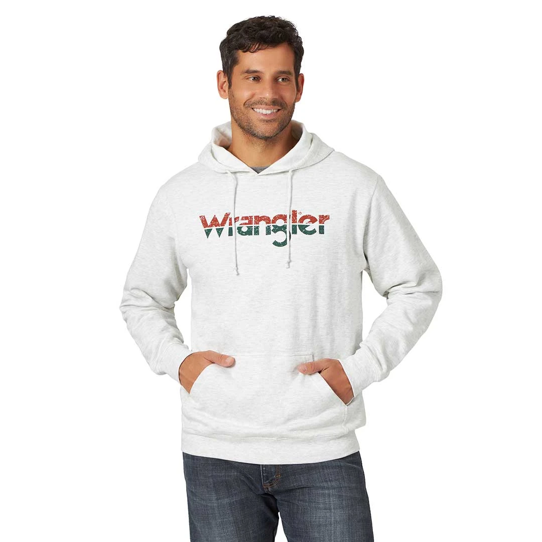 Wrangler Men's Kabel Logo Hoodie 1 Wrangler Men's Kabel Logo Hoodie