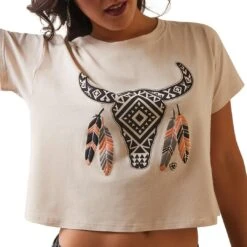 Ariat Women's Treasure T-Shirt -Western Cowboy Equipment Store img32870 ariat women s treasure t shirt