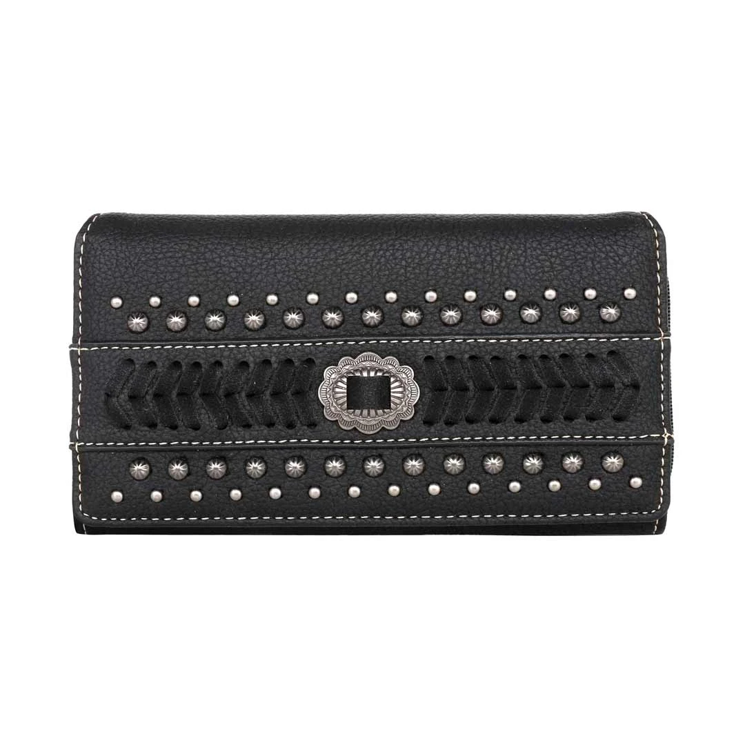 Montana West Women's Whipstitch Wallet 2 Montana West Women's Whipstitch Wallet - Image 2
