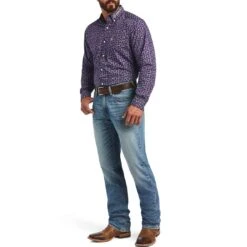 Ariat Men's Team Paulo Classic Fit Button-Down Shirt 7 Ariat Men's Team Paulo Classic Fit Button-Down Shirt -Western Cowboy Equipment Store img33628 ariat men s team paulo classic fit button down shirt