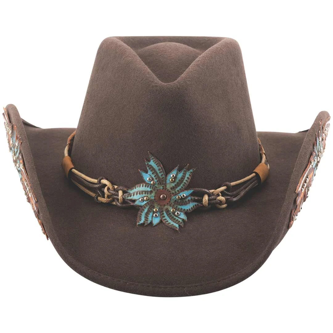 Bullhide Hats Women's Ain't It Different Felt Cowboy Hat 4 Bullhide Hats Women's Ain't It Different Felt Cowboy Hat - Image 4
