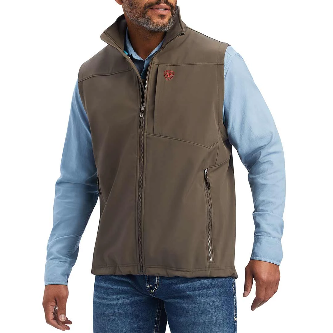 Ariat Men's Logo 2.0 Softshell Vest 1 Ariat Men's Logo 2.0 Softshell Vest
