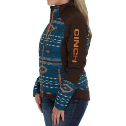 Cinch Women's Bonded Softshell Jacket -Western Cowboy Equipment Store img35942 cinch women s bonded softshell jacket