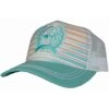 Cinch Women's Logo Patch Stripe Snap Back Cap