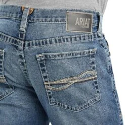 Ariat Men's M5 Bauer Straight Leg Jeans -Western Cowboy Equipment Store img36398 ariat men s m5 bauer straight leg jeans
