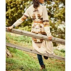 Ariat Women's Rooftop Open Front Cardigan -Western Cowboy Equipment Store img36896 ariat women s rooftop open front cardigan