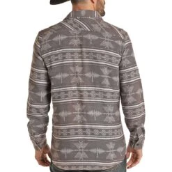 Rock & Roll Cowboy Men's Aztec Shirt Jacket -Western Cowboy Equipment Store img38066 rock roll cowboy men s aztec shirt jacket