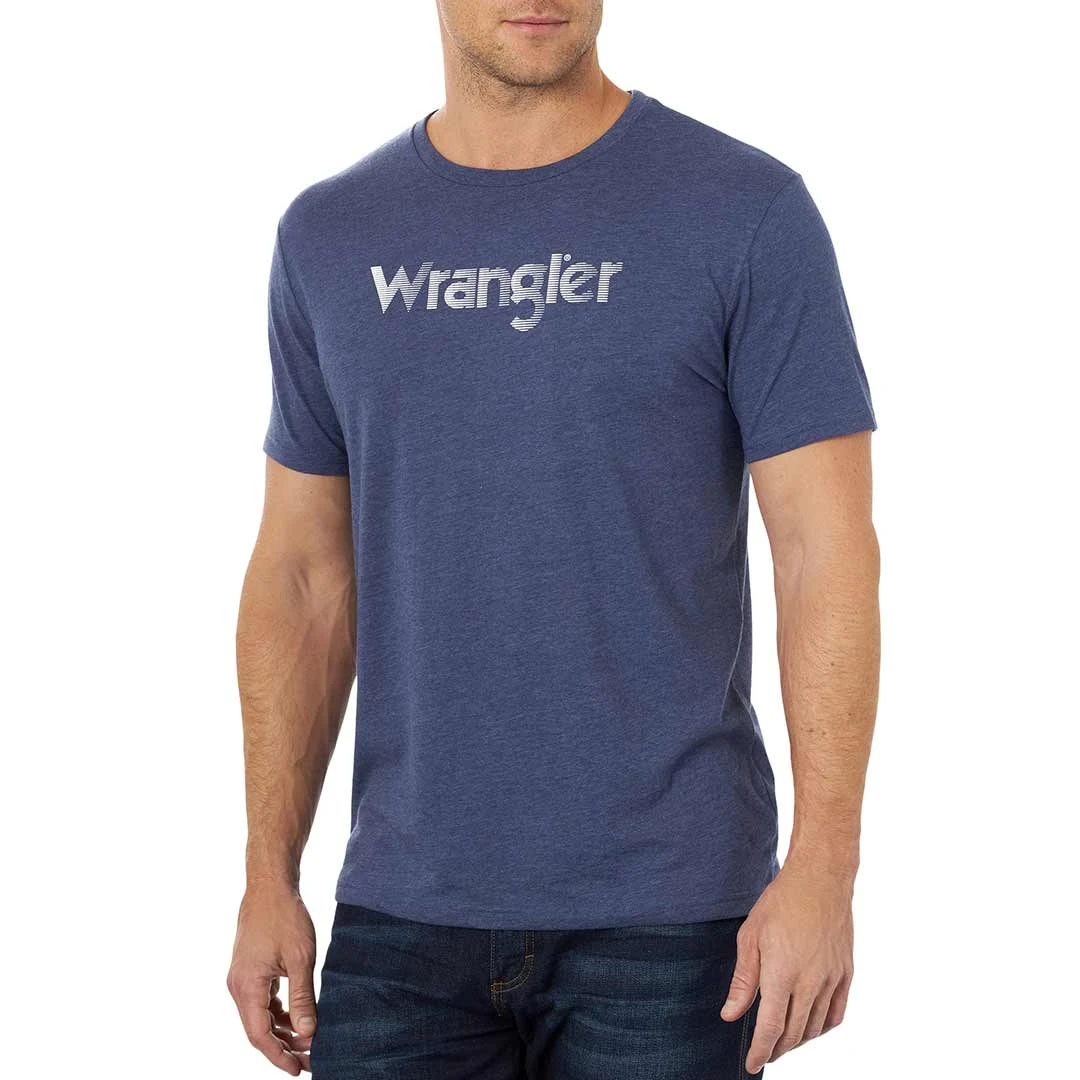 Wrangler Men's Logo Screenprint Graphic T-shirt 1 Wrangler Men's Logo Screenprint Graphic T-shirt