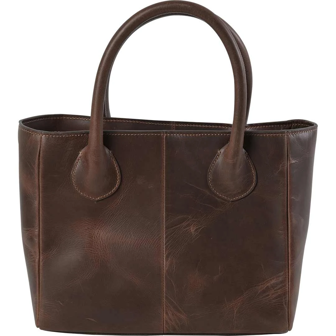 STS Ranchwear Chocolate Basic Bliss Satchel 4 STS Ranchwear Chocolate Basic Bliss Satchel - Image 4