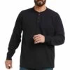Ariat' Rebar Men's Thermal Work Henley T-Shirt
