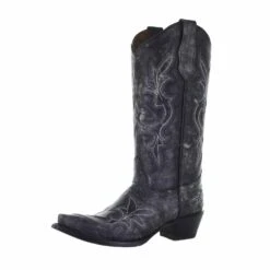 Circle G Women's Embroidered Snip Toe Cowgirl Boots