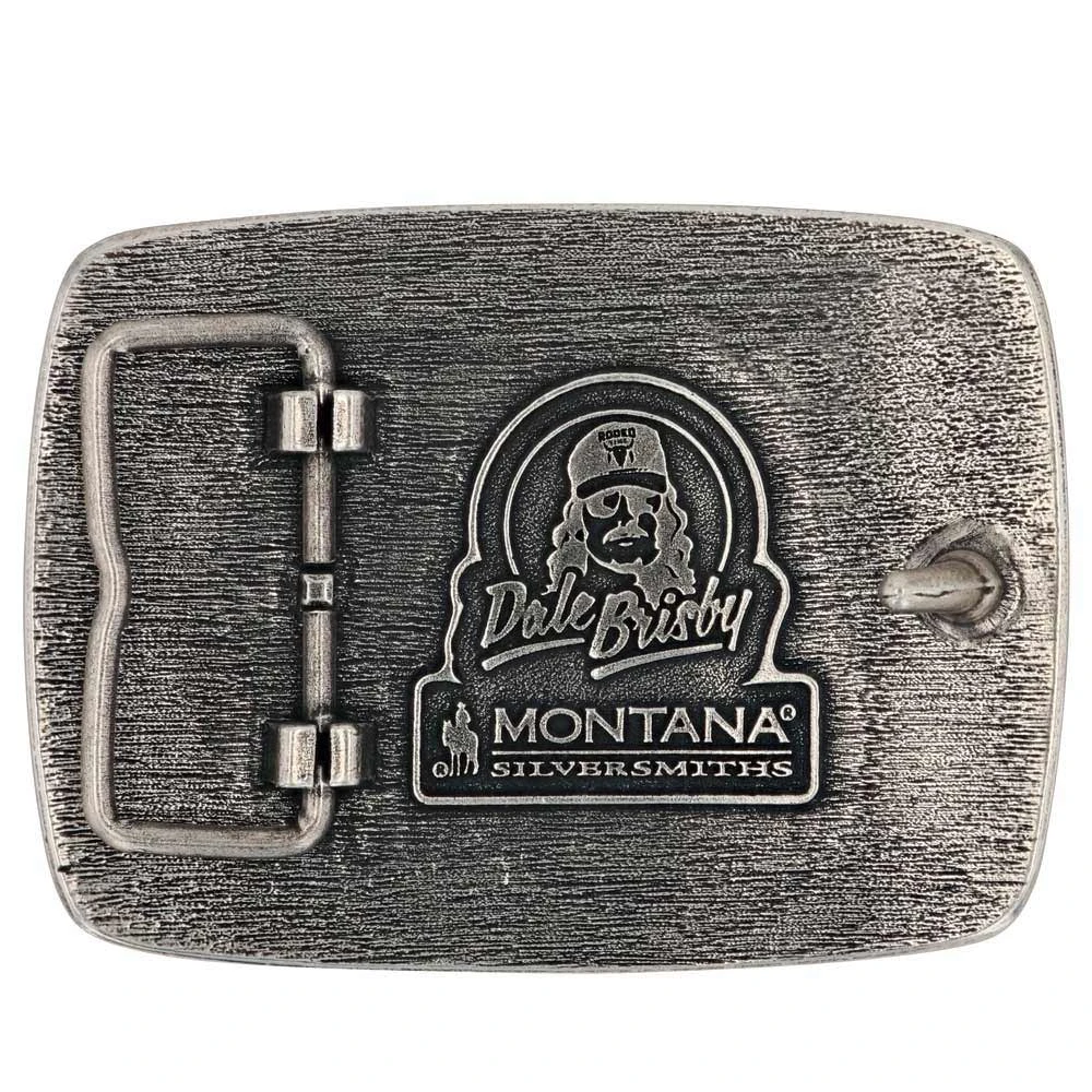 Montana Silversmiths Dale Brisby Bulls & Fools Attitude Belt Buckle 2 Montana Silversmiths Dale Brisby Bulls & Fools Attitude Belt Buckle - Image 2