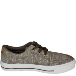 Roper Women's White Canvas Vulcanized Lace Up Casual Shoes -Western Cowboy Equipment Store img44237 roper women s white canvas vulcanized lace up casual shoe