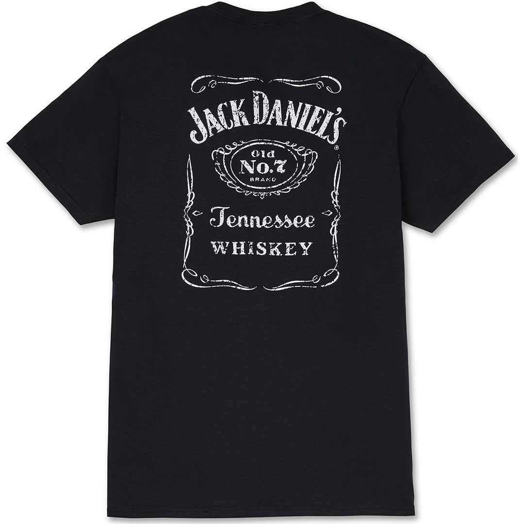 Jack Daniel's Men's Back Label T-Shirt 2 Jack Daniel's Men's Back Label T-Shirt - Image 2