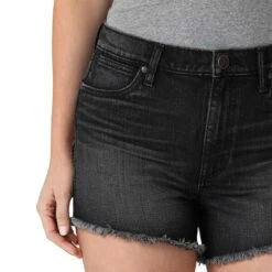 Wrangler Women's Retro High Rise Cut-Off Jean Shorts 10 Wrangler Women's Retro High Rise Cut-Off Jean Shorts -Western Cowboy Equipment Store img45142 wrangler women s retro high rise cut off jean shorts