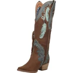 Dingo Women's Dream Catcher Leather Cowgirl Boots -Western Cowboy Equipment Store img45300 dingo women s dream catcher leather cowgirl boots