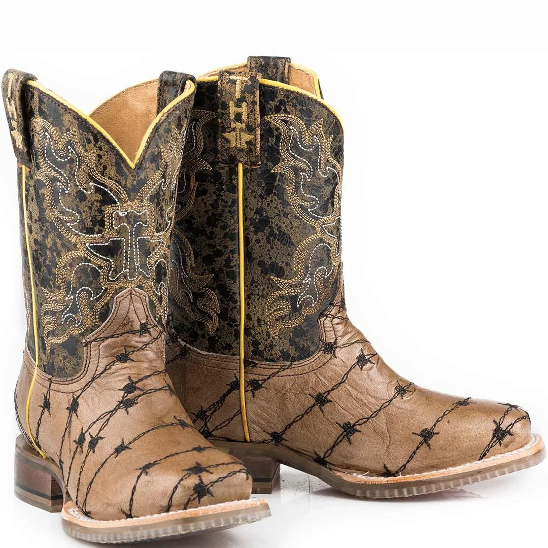 Tin Haul Youth Boys' Grab The Bull Cowboy Boots 3 Tin Haul Youth Boys' Grab The Bull Cowboy Boots - Image 3