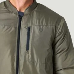 Wrangler Men's ATG Reversible Classic Jacket -Western Cowboy Equipment Store img46012 wrangler men s atg reversible classic jacket