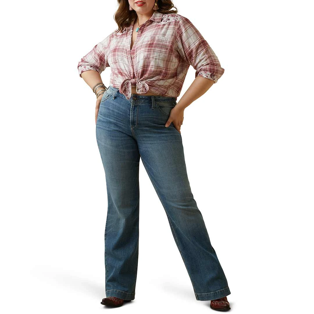 Ariat Women's REAL Billie Jean Button-Down Shirt 11 Ariat Women's REAL Billie Jean Button-Down Shirt - Image 11