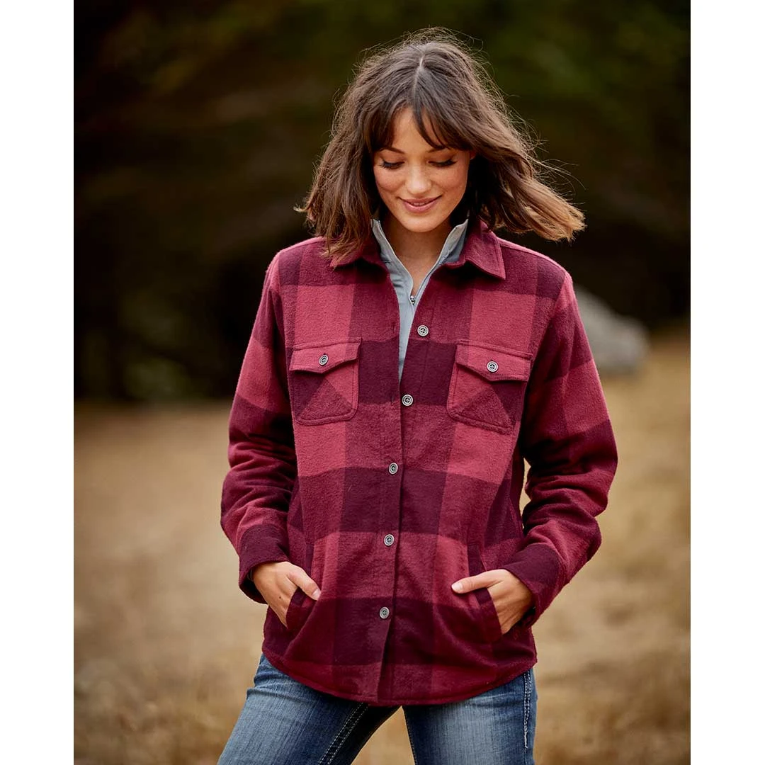 Ariat Women's Shacket Buffalo Plaid Shirt Jacket 3 Ariat Women's Shacket Buffalo Plaid Shirt Jacket - Image 3