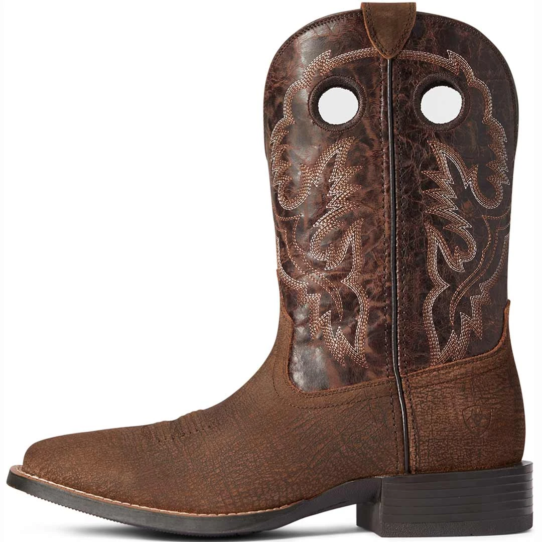 Ariat Men's Sport Buckout Cowboy Boots 3 Ariat Men's Sport Buckout Cowboy Boots - Image 3