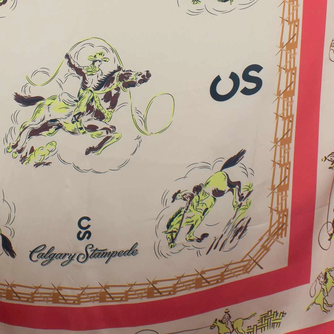 Calgary Stampede Women's Retro Cowgirl Wild Rag 2 Calgary Stampede Women's Retro Cowgirl Wild Rag - Image 2