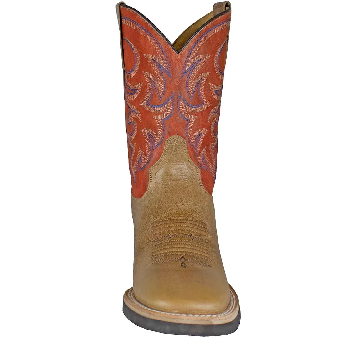 Roper Men's Rust Shaft Cowboy Boots 4 Roper Men's Rust Shaft Cowboy Boots - Image 4