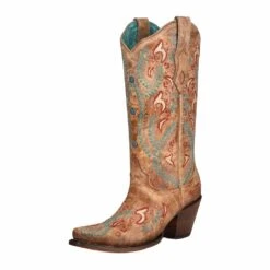Corral Women's Embroidered Snip Toe Cowgirl Boots