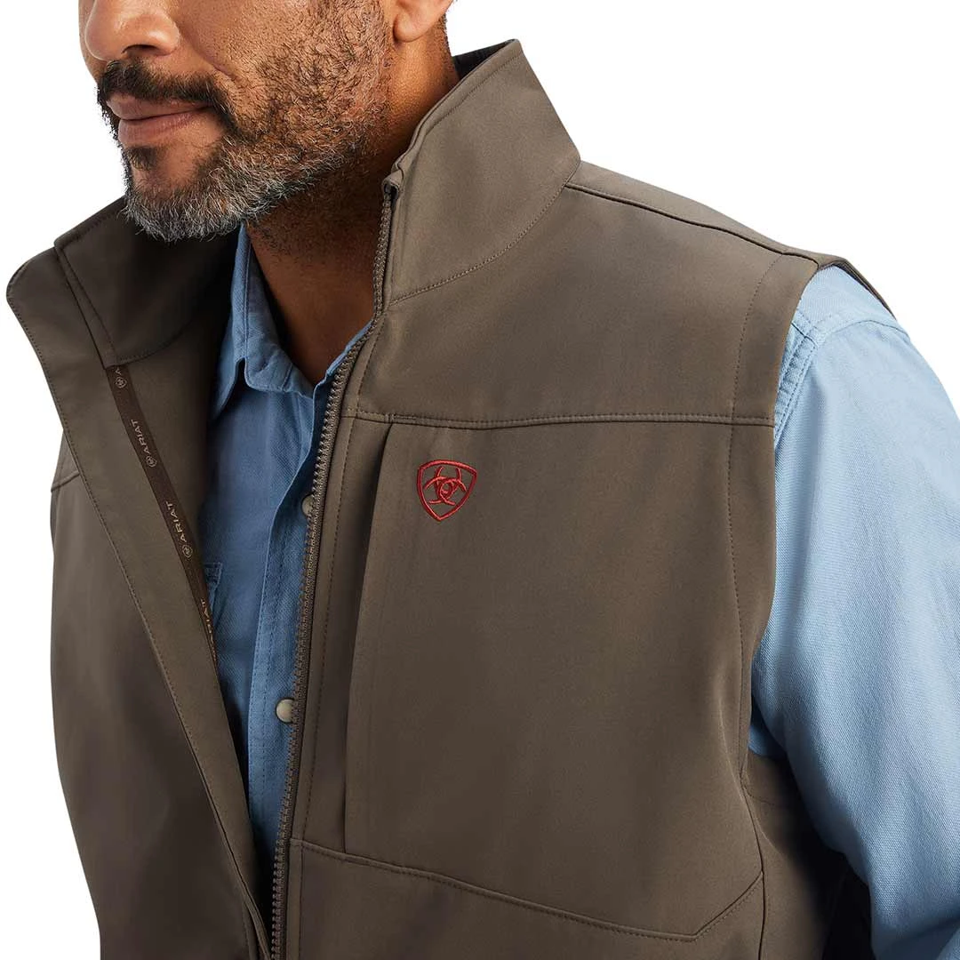 Ariat Men's Logo 2.0 Softshell Vest 3 Ariat Men's Logo 2.0 Softshell Vest - Image 3