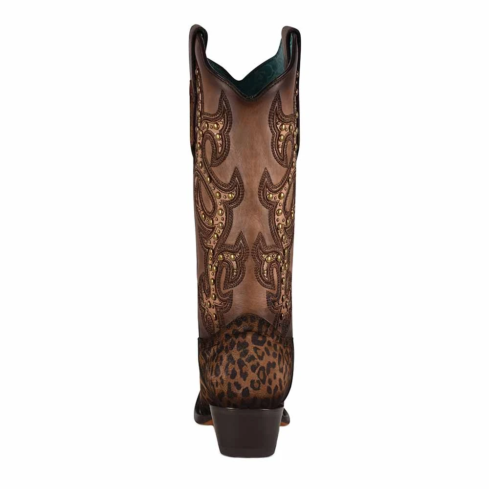 Corral Women's Leopard Snip Toe Cowgirl Boots 4 Corral Women's Leopard Snip Toe Cowgirl Boots - Image 4