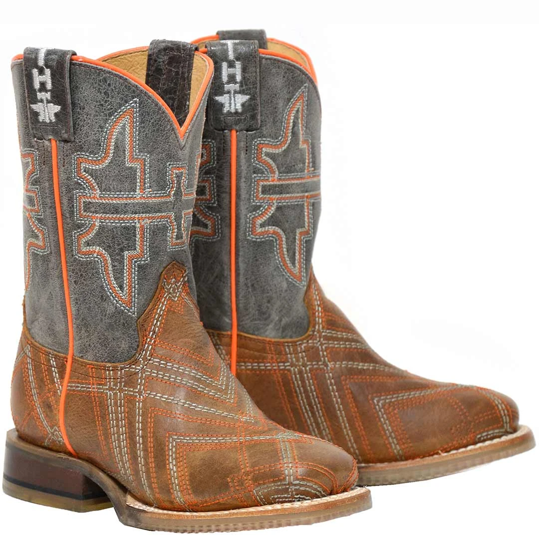 Tin Haul Youth Boys' Eagle Cowboy Boots 3 Tin Haul Youth Boys' Eagle Cowboy Boots - Image 3