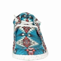 Roper Women's Aztec Canvas Slip-On Shoes -Western Cowboy Equipment Store img52683 roper women s aztec canvas slip on shoes