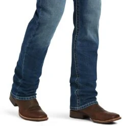 Ariat Men's M4 Relaxed Stretch Marshall Stackable Straight Leg Jeans -Western Cowboy Equipment Store img53249 ariat men s m4 relaxed stretch marshall stackable straight leg jeans