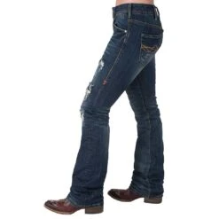 Cowgirl Tuff Women's Tear It Up Bootcut Jeans -Western Cowboy Equipment Store img54918 cowgirl tuff women s tear it up bootcut jeans