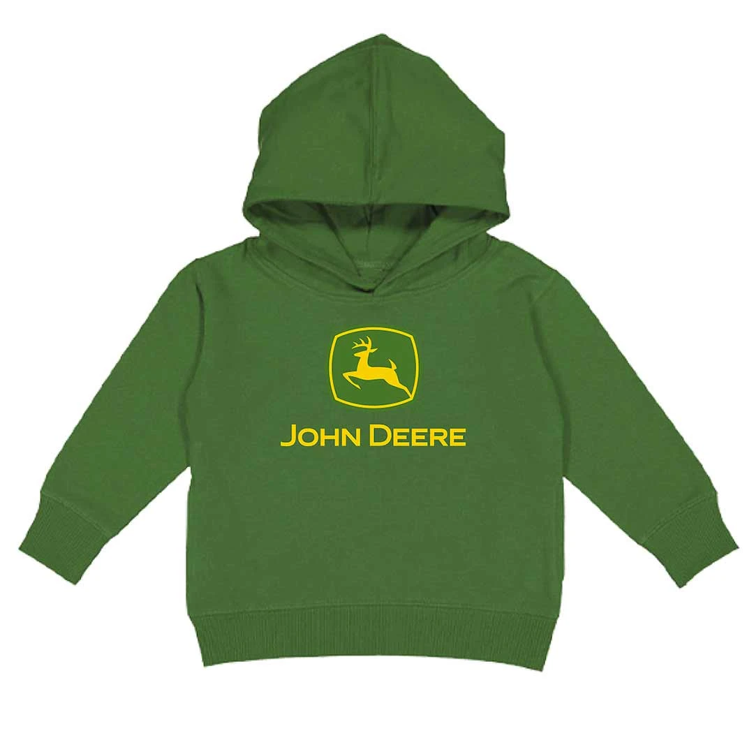 John Deere Toddler Classic Logo Hoodie 1 John Deere Toddler Classic Logo Hoodie