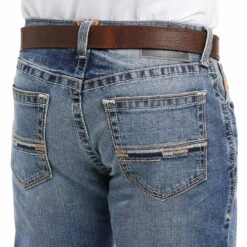 Ariat Men's M4 Dakota Relaxed Fit Straight Leg Jeans -Western Cowboy Equipment Store img55433 ariat men s m4 dakota relaxed fit straight leg jeans