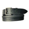 Cowboy Collection Men's Arrow Embossed Leather Belt
