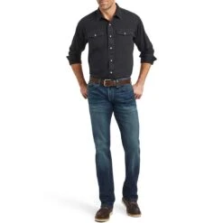 Ariat Men's M7 Slim Bracken Straight Leg Jeans -Western Cowboy Equipment Store img56223 ariat men s m7 slim bracken straight leg jeans