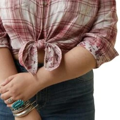 Ariat Women's REAL Billie Jean Button-Down Shirt 20 Ariat Women's REAL Billie Jean Button-Down Shirt -Western Cowboy Equipment Store img56715 ariat women s real billie jean button down shirt