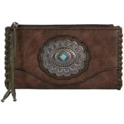 Tony Lama Women's Concho Accent Wallet