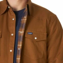 Wrangler Men's Flannel Lined Work Shirt 18 Wrangler Men's Flannel Lined Work Shirt -Western Cowboy Equipment Store img57096 wrangler men s flannel lined work shirt