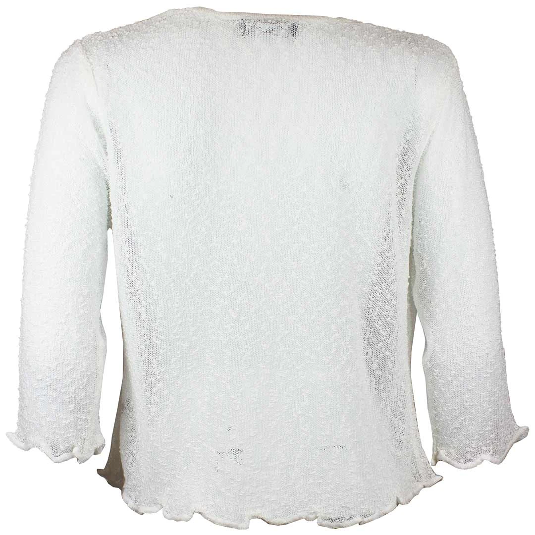 Papa Fashions Women's Mesh Cardigan 2 Papa Fashions Women's Mesh Cardigan - Image 2