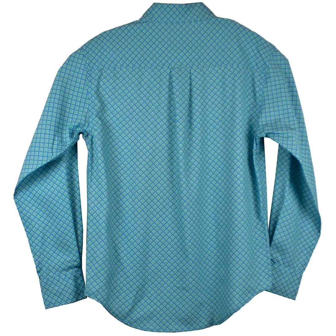 Cinch Boys' ArenaFlex Geometric Print Button-Down Shirt 2 Cinch Boys' ArenaFlex Geometric Print Button-Down Shirt - Image 2