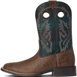 Ariat Men's Sport Buckout Cowboy Boots -Western Cowboy Equipment Store img58741 ariat men s sport buckout cowboy boot