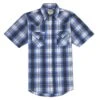 Ely Cattleman Men's Plaid Snap Shirt