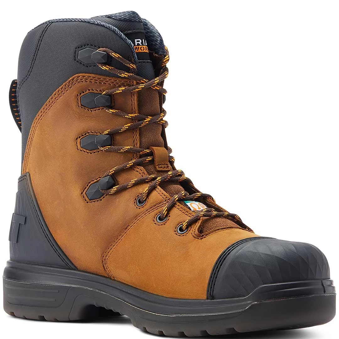 Ariat Men's Turbo Outlaw 8" Waterproof Metguard H2O CSA Work Boots 2 Ariat Men's Turbo Outlaw 8" Waterproof Metguard H2O CSA Work Boots - Image 2